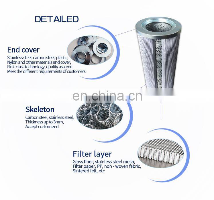 alternative hydraulic oil filter cartridge ue319as20h oil filter element for tunnel shield machine