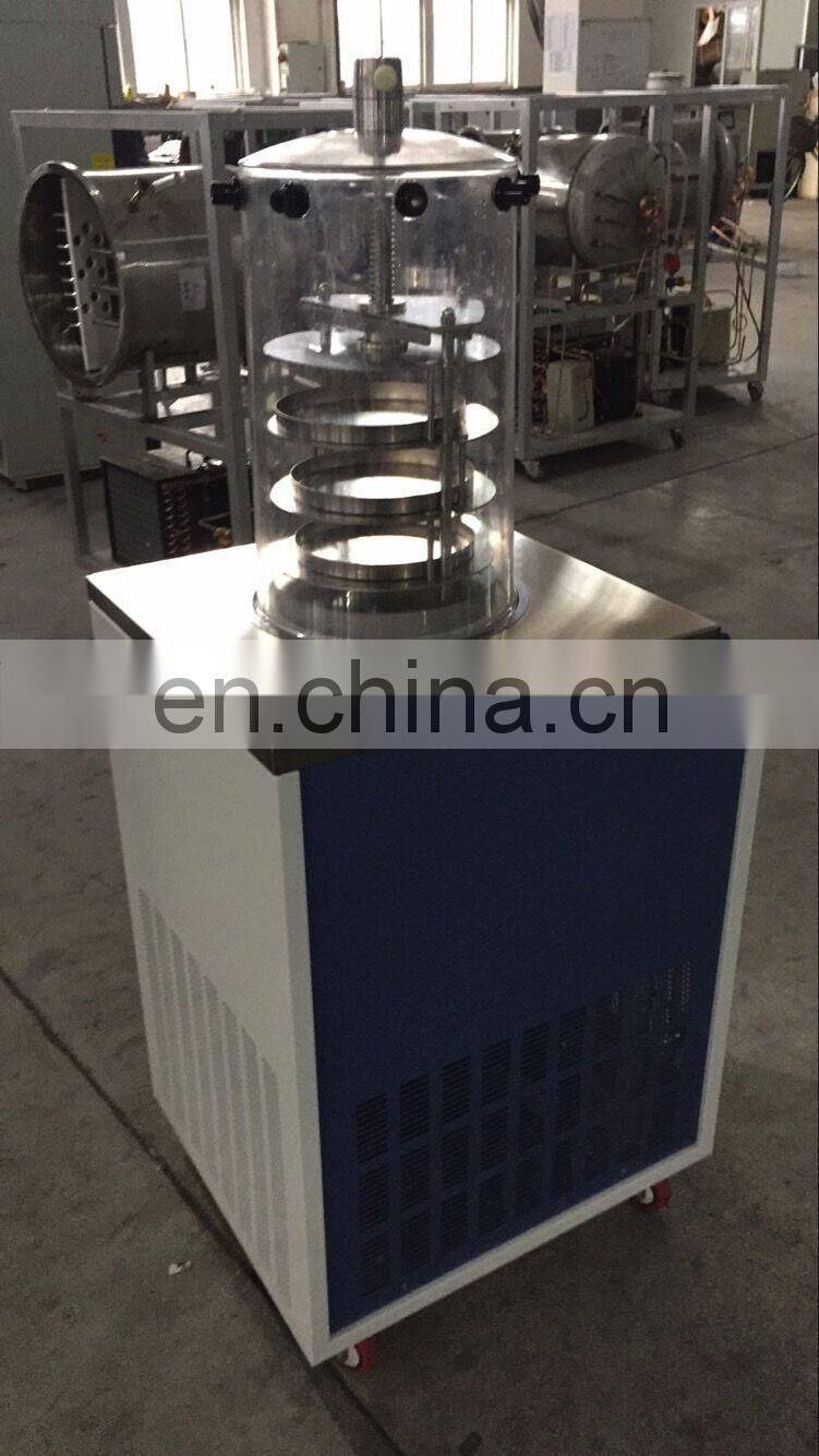 DW-18N Lyophilizer/ Vertical freeze - drying machine with Multi-Manifolds