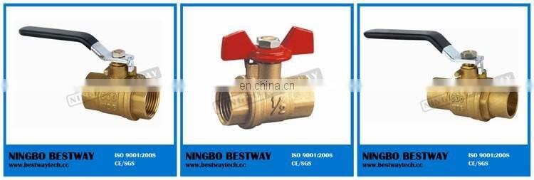 High quality Galvanized ISO Certification Forged Brass GAS Ball Valve
