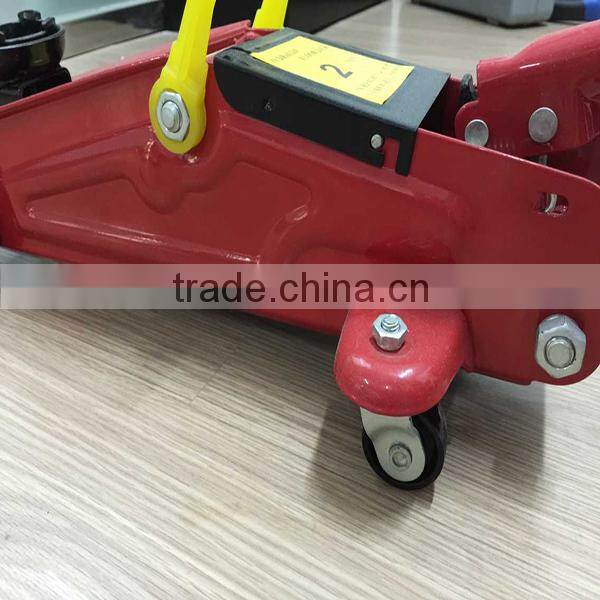 High load capacity hydraulic floor jack