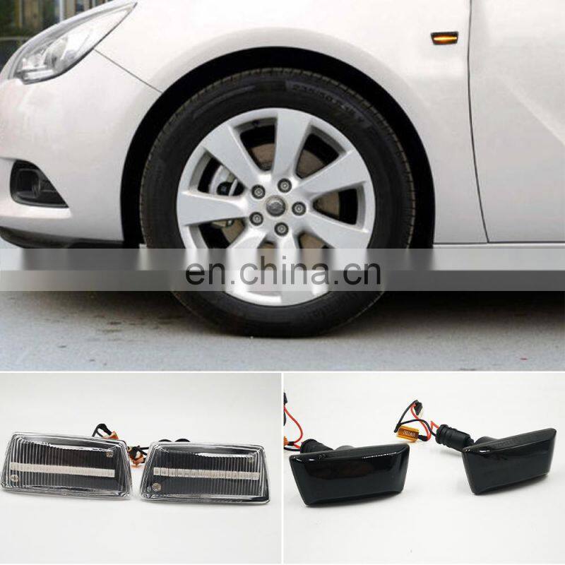 Led Dynamic Turn Signal Light Side Fender Marker Sequential Blinker For Opel Astra H MK5 Insignia Zafira Corsa D MK4 Meriva Adam