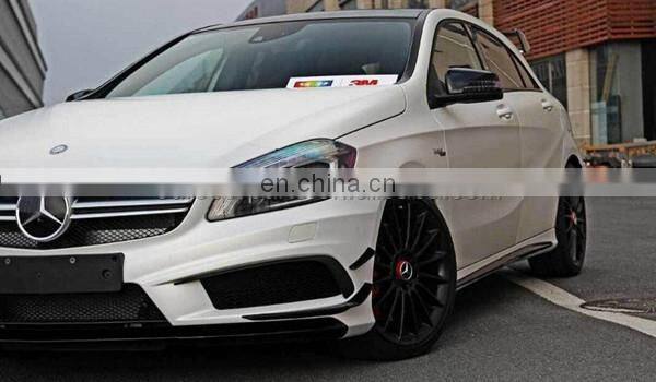 W176 body kits fit for MB A-class A180 A250 A300 to W176 black bison WD style body kits for A45 body kits