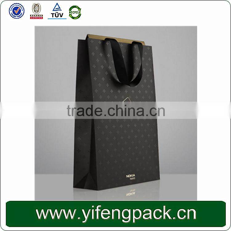 China Factory customized laminated cute paper bag/paper packaging bag