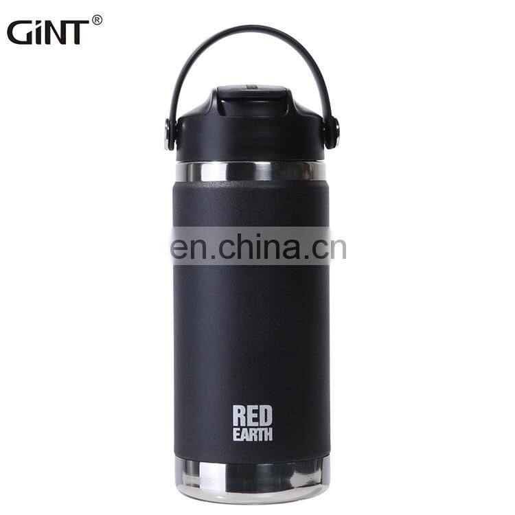 Red Earth 550ml 18/8 Stainless Steel Vacuum Insulated Water Bottle with straw