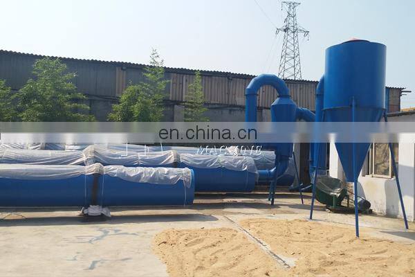 Factory Price Rotary Drum Dryer For Sale Biomass Waste Wheat Straw Rotary Drum Dryer for Fuels Processing