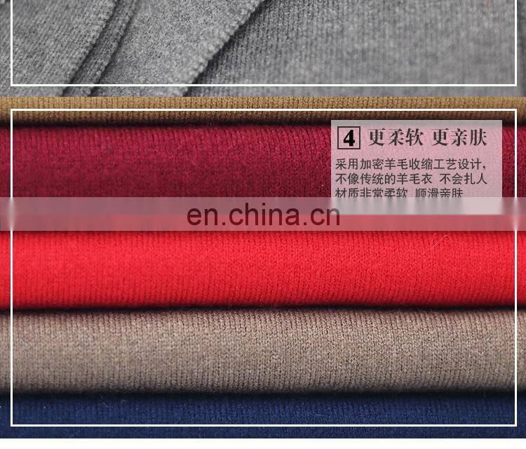 180*30cm Pure color wool men's scarf winter youth students business casual Korean cashmere high-end wild simple bib