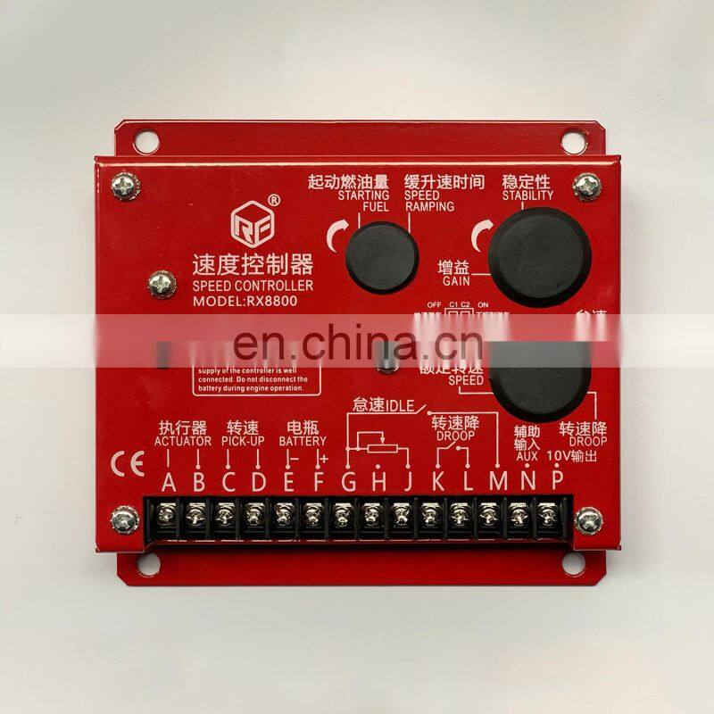 Electric Generator Governor RX8800 AC Motor Speed Controller Replacement Board for ESD5500E C2002