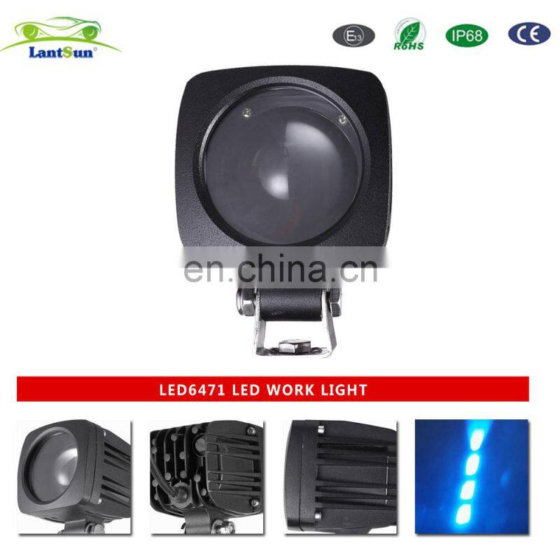 12W forklift led light blue water flashing forklift warning light