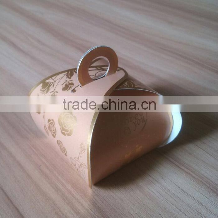 Wholesale Blank DIY Souvenir Paper Candy Box for Wedding Gift Box