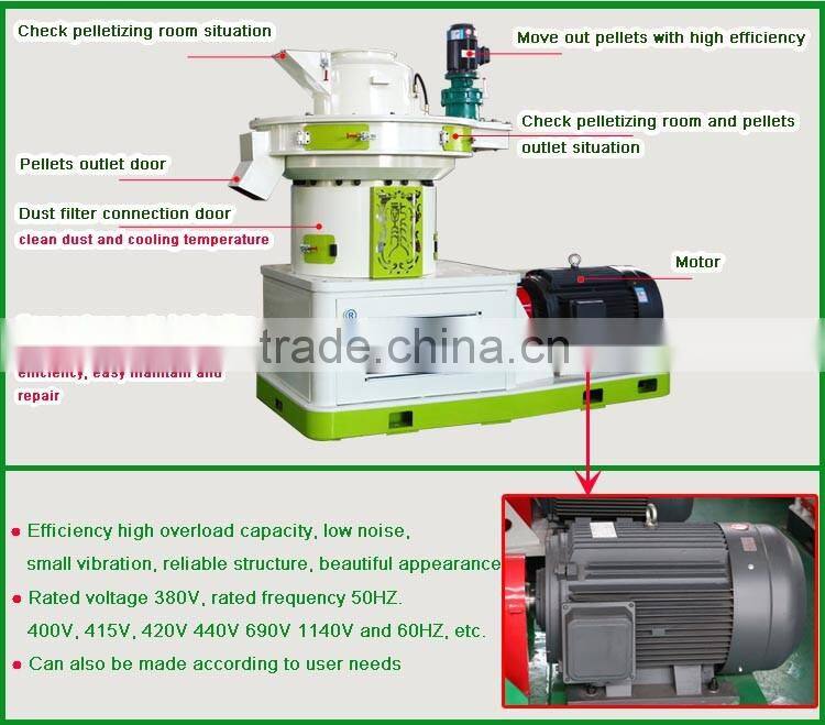 wood sawdust pelletizing machine/pellet mill