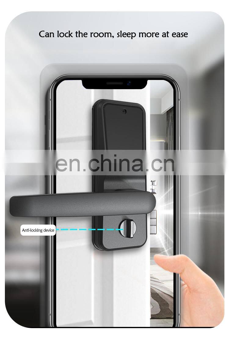 Factory Wholesale Popular Office Keyless Smart Rfid Card System Electronic Key Digital Smart Price Hotel Door Lock Manufacturer