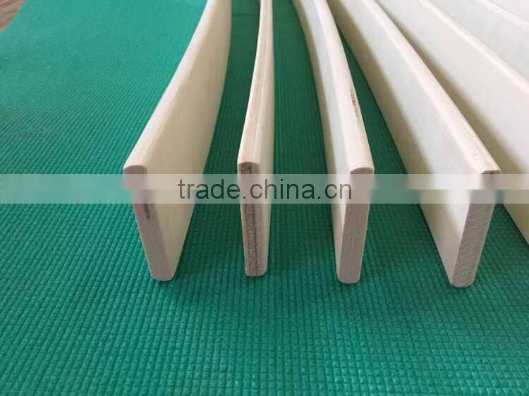 cheap and high quaity Poplar bed slats wooden bed slats replacement bed slats