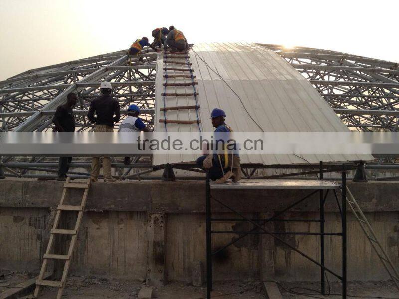 Top quality prefabricated steel hall construction