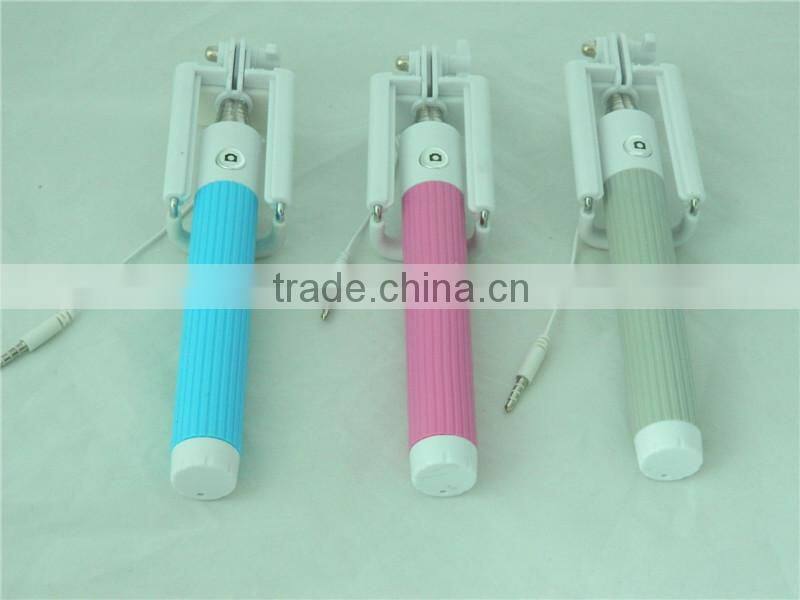 Z02 Plastic colorful selfie stick for motorola moto g with high quality