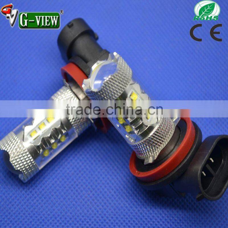 led car fog lamp hb3/hb4 80w creechip auto led fog lamp , hb3/hb4 led car light 10-30v