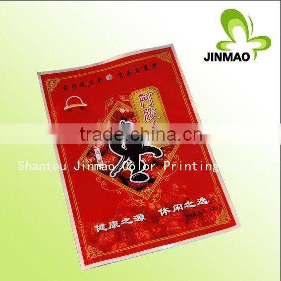 flexible plastic packaging heat-cutting bag