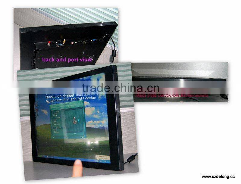 17 Inch fashion style all in one touch screen very cheap desktop computers on sale