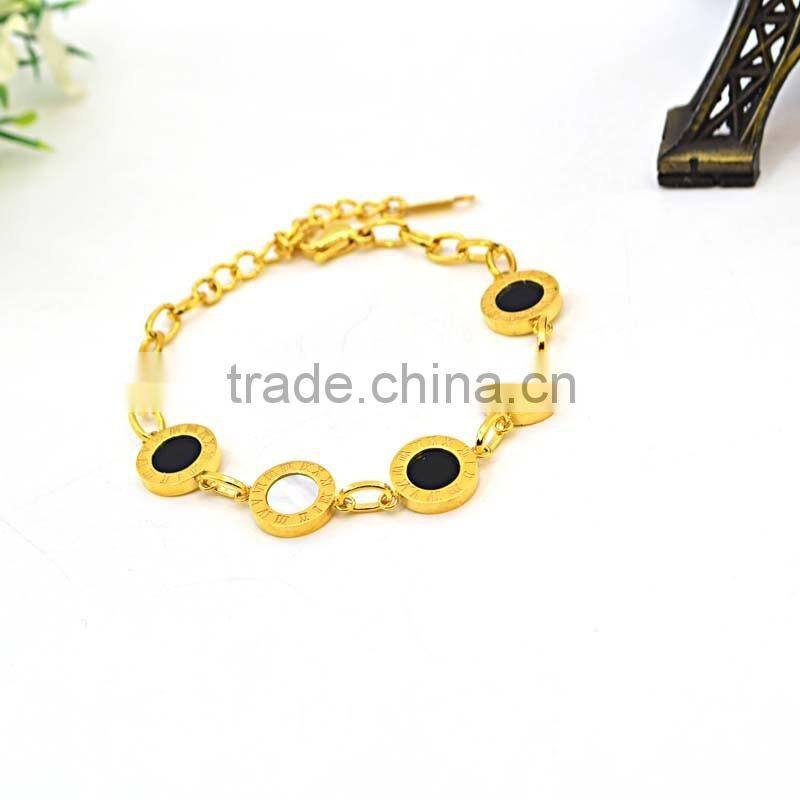 2016 Trending Products Gold Plated Jewelry Charm Bracelet