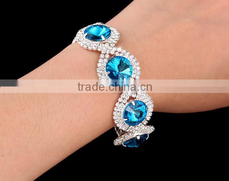 New Arrival Europe Silver Plated Bead Charm Bracelet Bride Jewelry 2016