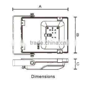 Good UL certified LED industrial light for playground