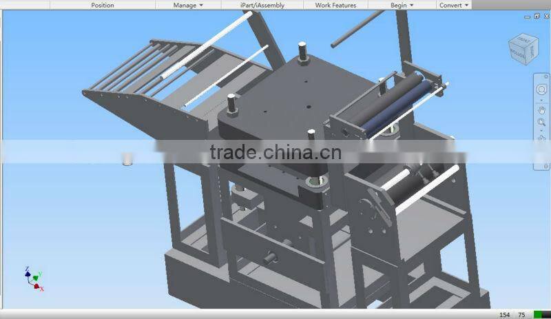 HFT-automatic die cutting and hot stamping machine