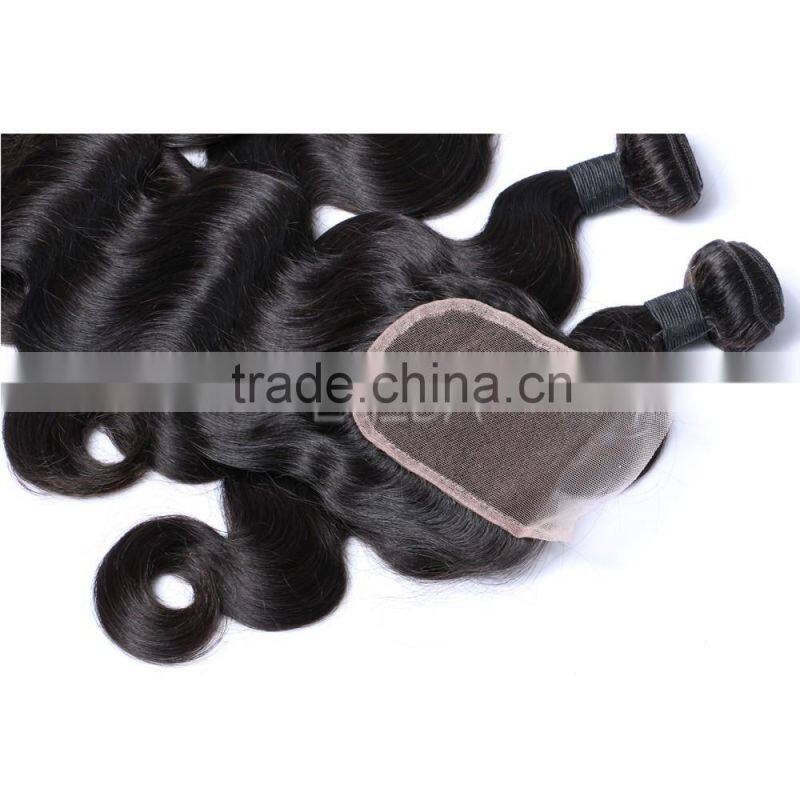 Free parting lace closure remy lace front closure with baby hair with virgin hair bundles