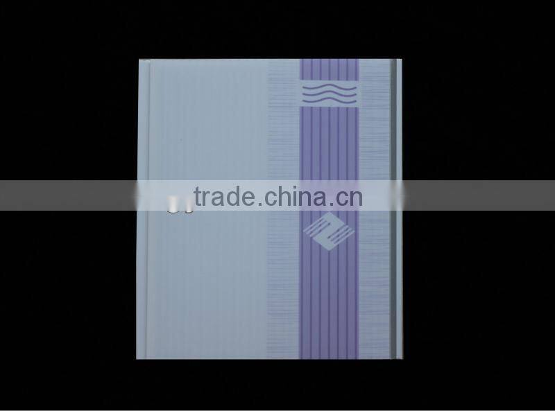 Waterproof & Fireproof PVC ceiling Panel for Interior Decoration&2015 pop patern in India and Russia