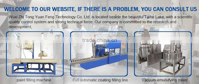 Weighing type Full-auto paint liquid filler filling and capping machine