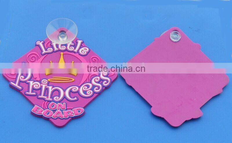 high quality soft pvc Baby On Board Car Signs,Baby On Board