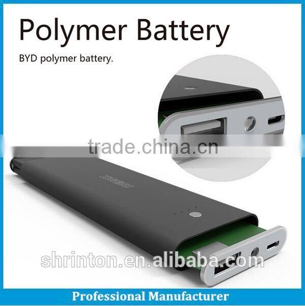 100% 5000mah Treval and USB charging power bank