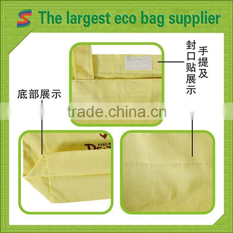 canvas sports bag cotton fabric bag