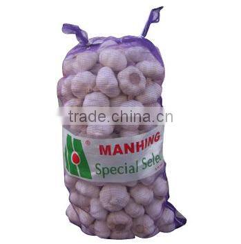 Wholesale green drawstring date palm tree mesh bag