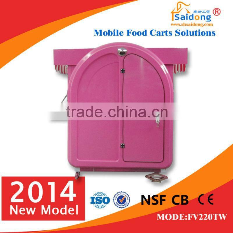 Overseas third-party support available After-sales Service Provided and Food, crepe Application Crepe Carts/Crepe Kiosk/pizza c