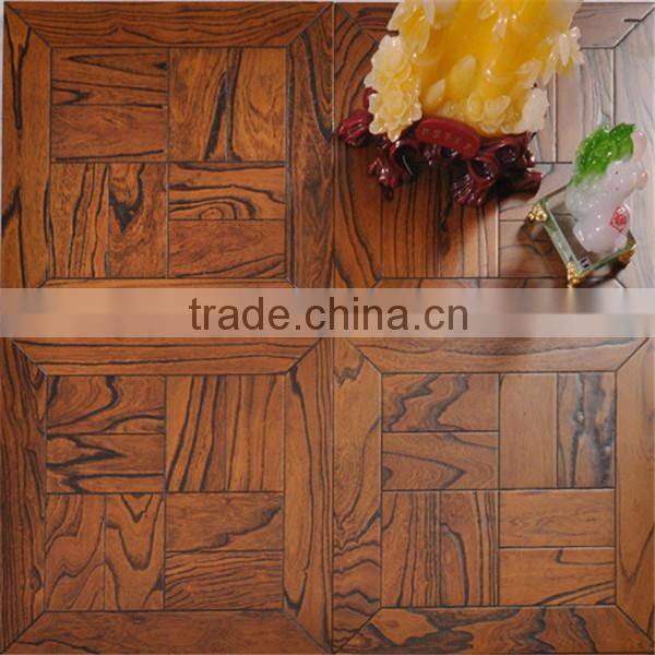 elm wood flooring in art parquet design