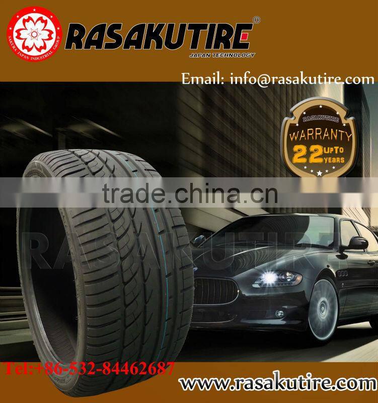 rasakutire china best brand top quality 225/45R17 225/45-17 RADIAL PCR TIRE volvo fl parts