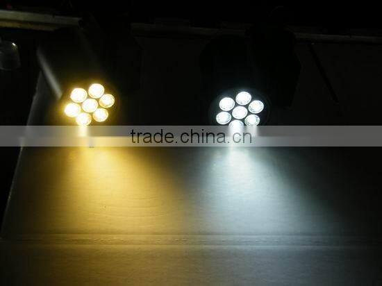 2013 best saving 10w dimmable race led track spot lighting