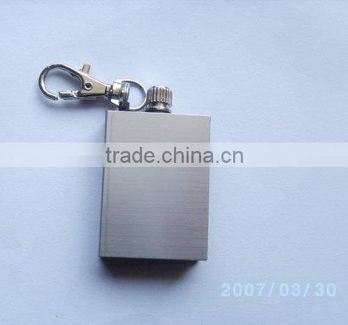 sell no.002 stainless steel million times match,with silk printing LOGO
