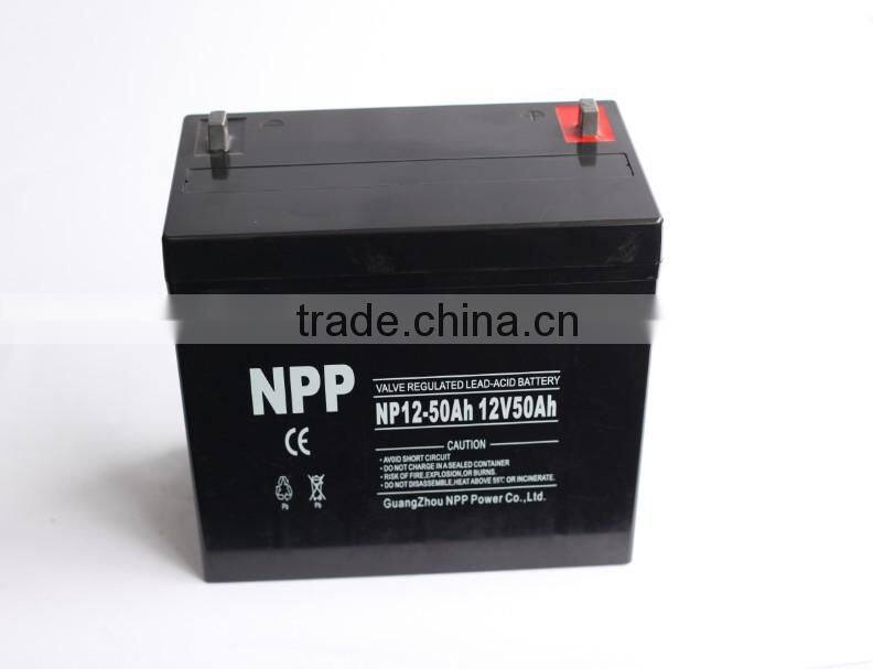 12V 50AH Gel Security Alarm System Battery For Home Alarm System