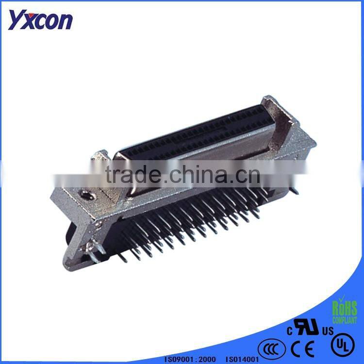 China manufactory Dongguan Yxcon male solder SCSI connector