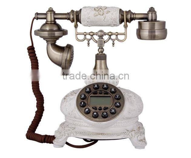 Ceramic garden antique telephones Continental retro bedroom home landline