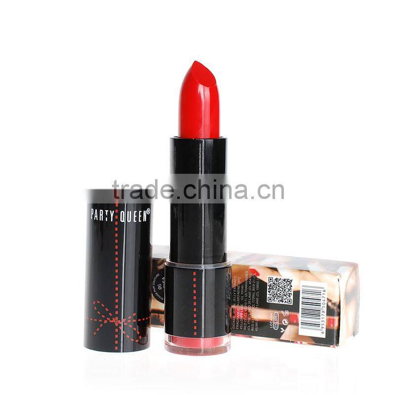 Party Queen 12 Color Lip Stick Bright Colorful lip waterproof private label lipstick