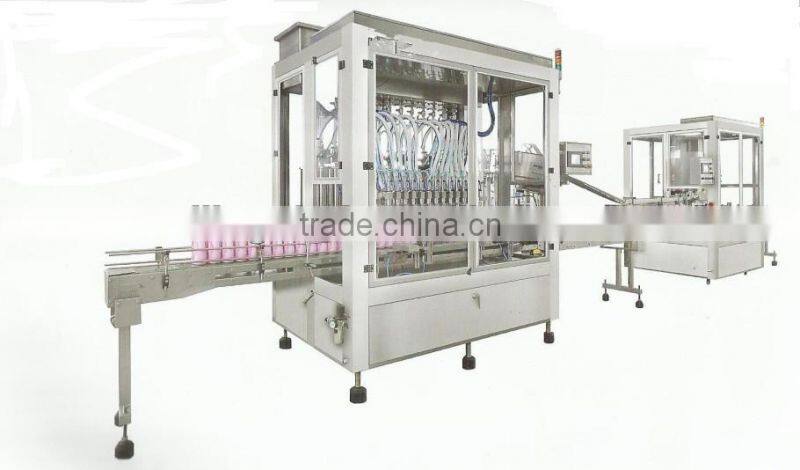 Viscous Liquid Filling and Capping Line