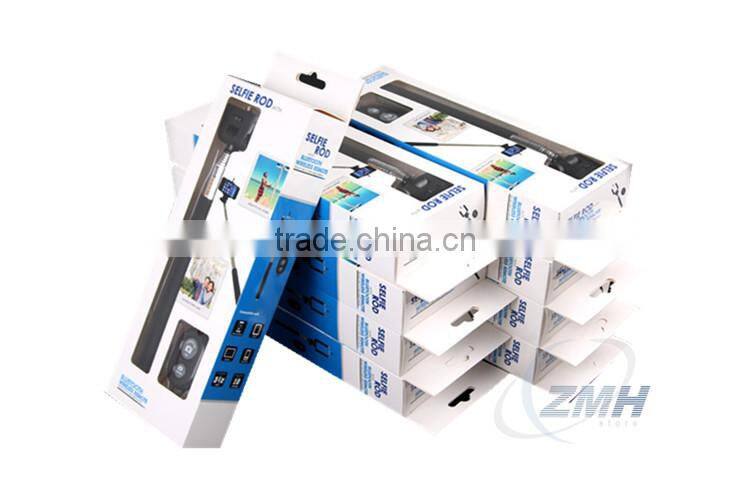 2015 New Products Telescopic Pole Monopod Bluetooth Selfie Sticks