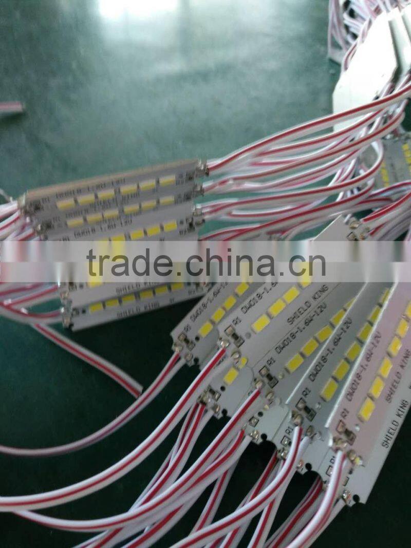 Working Long life LED injection Module with CE ROHS certification waterproof high power 1.6W smd 5730 led module for light box