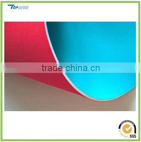 Beige neoprene fabric