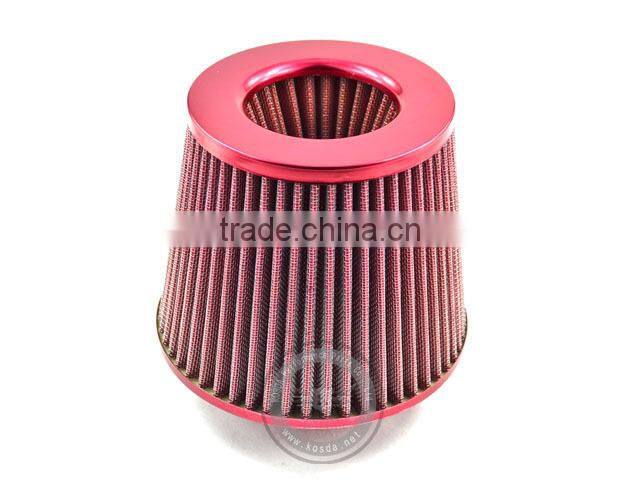 63mm 80mm100mm HK Super car air filter , high performance washable air filter