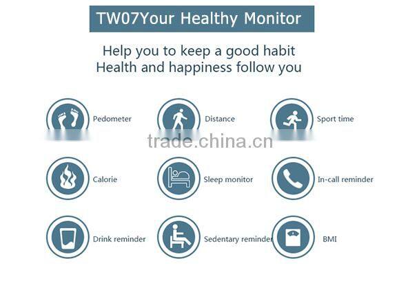 2015 Best smart wristband for Android smart phone, Sport Health Silicone Fashion smart wristband bracelet