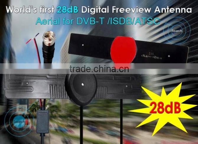 World's First 28dB Digital Freeview Antenna Aerial for DVB-T/ISDB/ATSC
