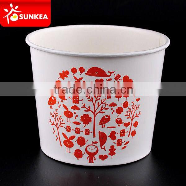 Disposable printed chip scoop, chip cups, potato chips scoop