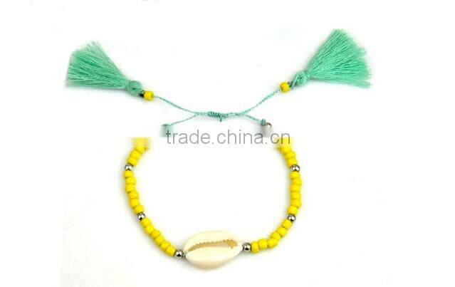>>New SW16493 promotion tassel bead bracelet/